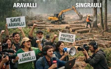 શું અરાવલીનો મુદ્દો સિંગરોલીથી ધ્યાન હટાવવાનો ઉપાય છે?
