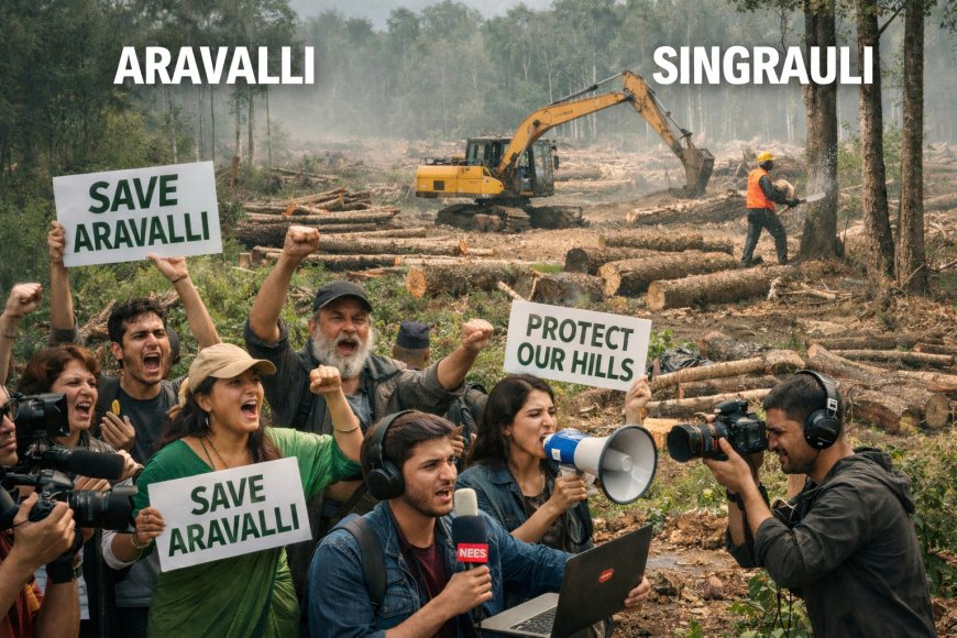 શું અરાવલીનો મુદ્દો સિંગરોલીથી ધ્યાન હટાવવાનો ઉપાય છે?