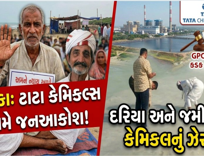 દરિયામાં કેમિકલ? ટાટા કેમિકલ્સ સામે GPCB ની લાલ આંખ