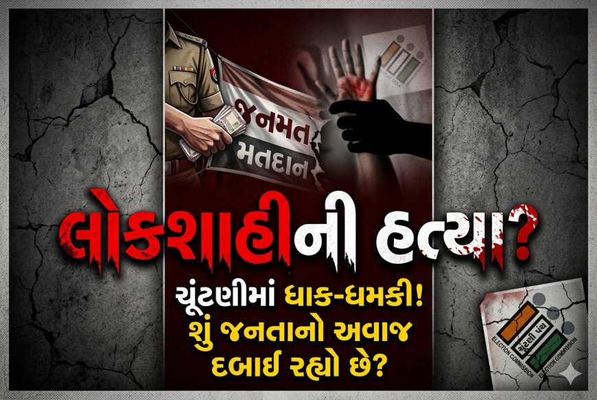 ચૂંટણી, ધાકધમકી અને લોકશાહીની હત્યા!