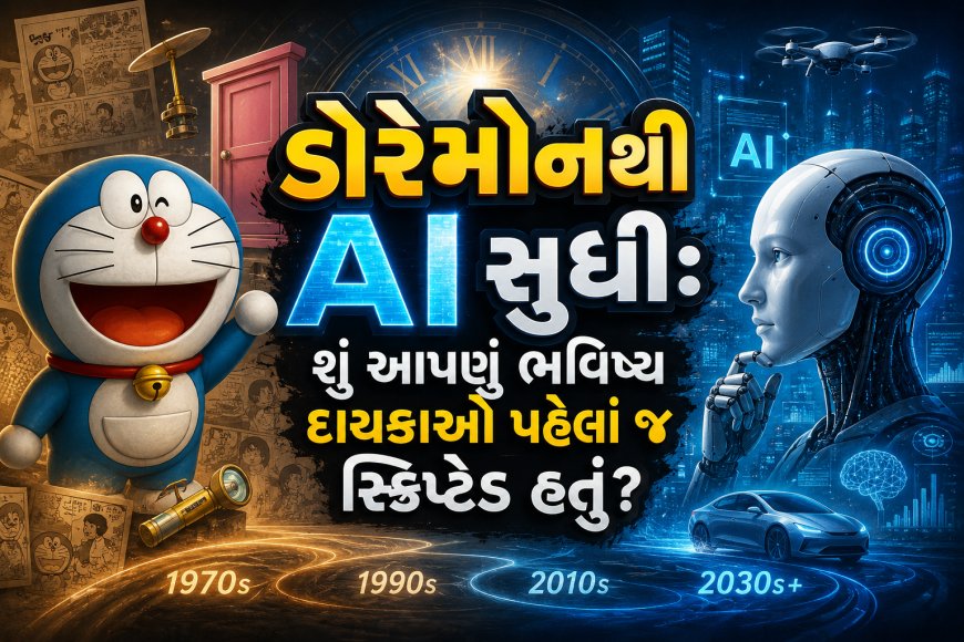 ડોરેમોનથી AI સુધી: શું આપણું ભવિષ્ય દાયકાઓ પહેલાં જ સ્ક્રિપ્ટેડ હતું?